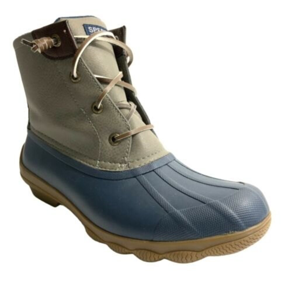 Sperry Waterproof Rubber Leather Duck Boots 7